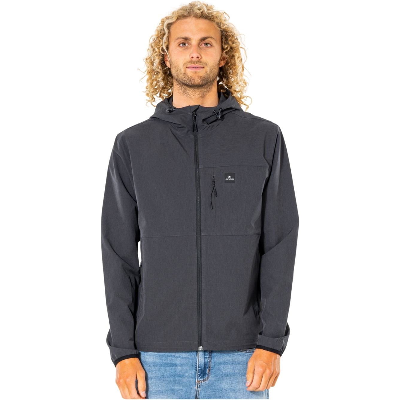 2026 Rip Curl Mens Anti Series Elite Jacket CJKAX9 - Black